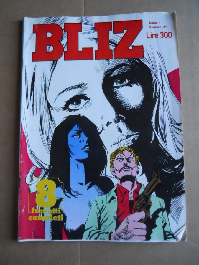 ALBO BLITZ magazine side cover Issue 41   1977