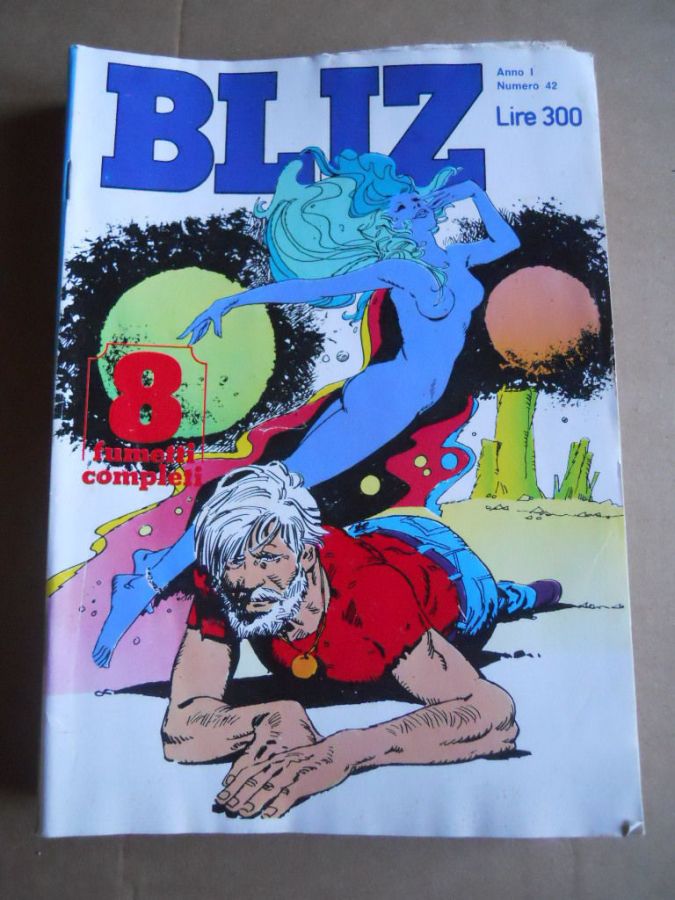 ALBO BLITZ magazine side cover Issue 42   1977