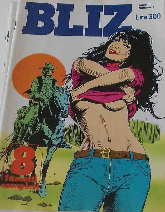 ALBO BLITZ magazine side cover Issue 1  1978
