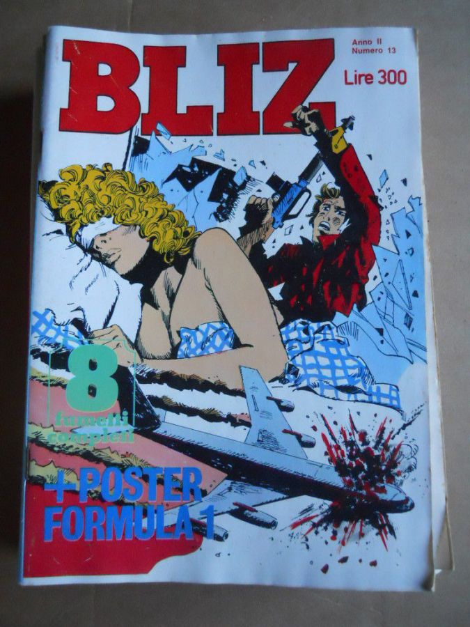 ALBO BLITZ magazine side cover Issue 13   1978