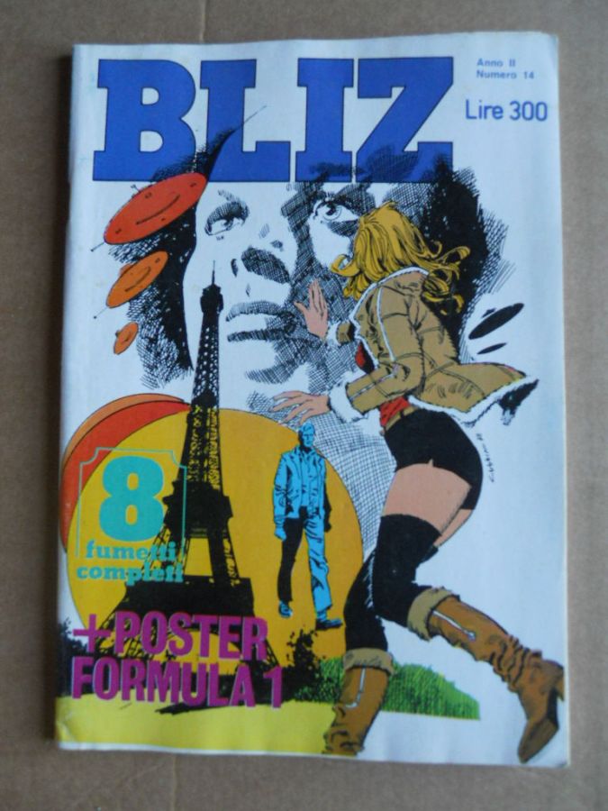 ALBO BLITZ magazine side cover Issue 14   1978