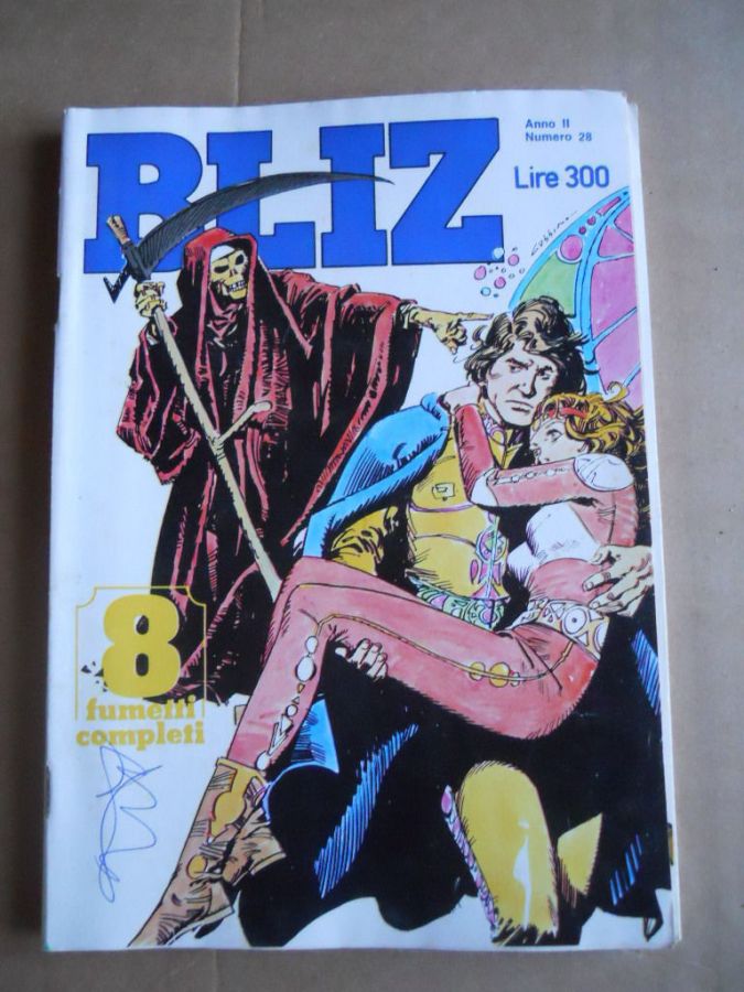 ALBO BLITZ magazine side cover Issue 28   1978
