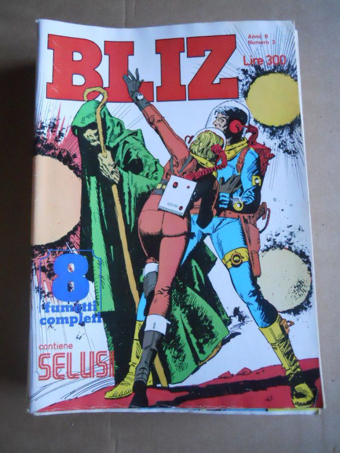 ALBO BLITZ magazine side cover Issue 3   1978