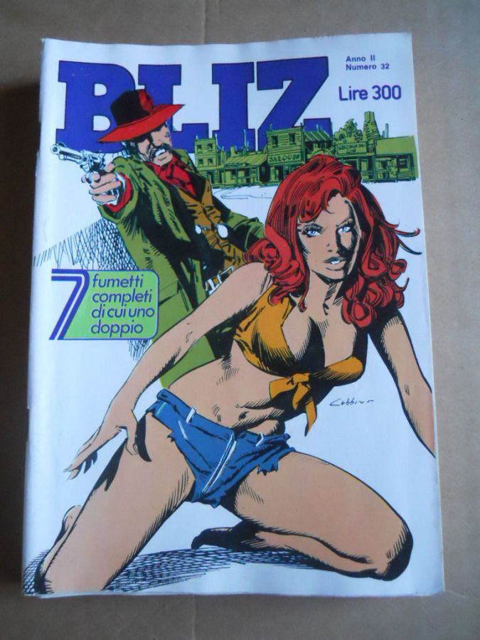 ALBO BLITZ magazine side cover Issue 32   1978
