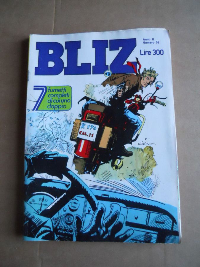 ALBO BLITZ magazine side cover Issue 36   1978