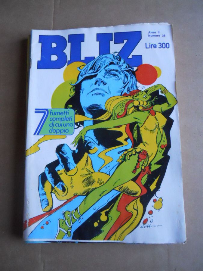 ALBO BLITZ magazine side cover Issue 38   1978