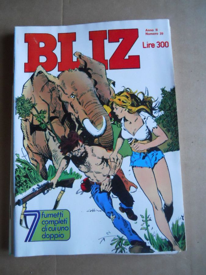 ALBO BLITZ magazine side cover Issue 39   1978