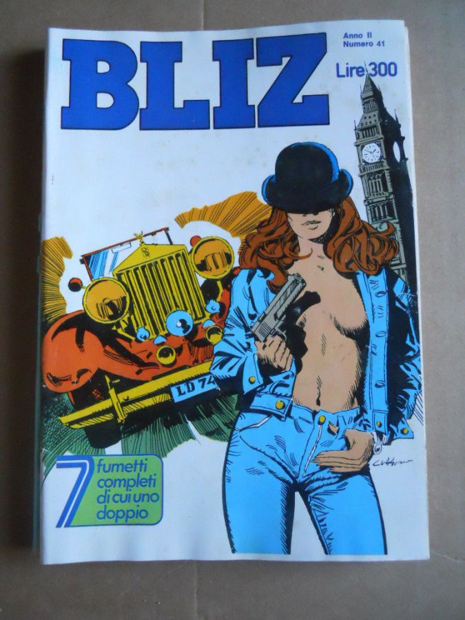 ALBO BLITZ magazine side cover Issue 41   1978