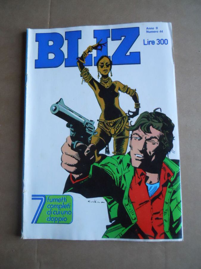 ALBO BLITZ magazine side cover Issue 44   1978