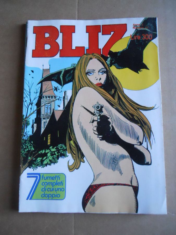 ALBO BLITZ magazine side cover Issue 45   1978