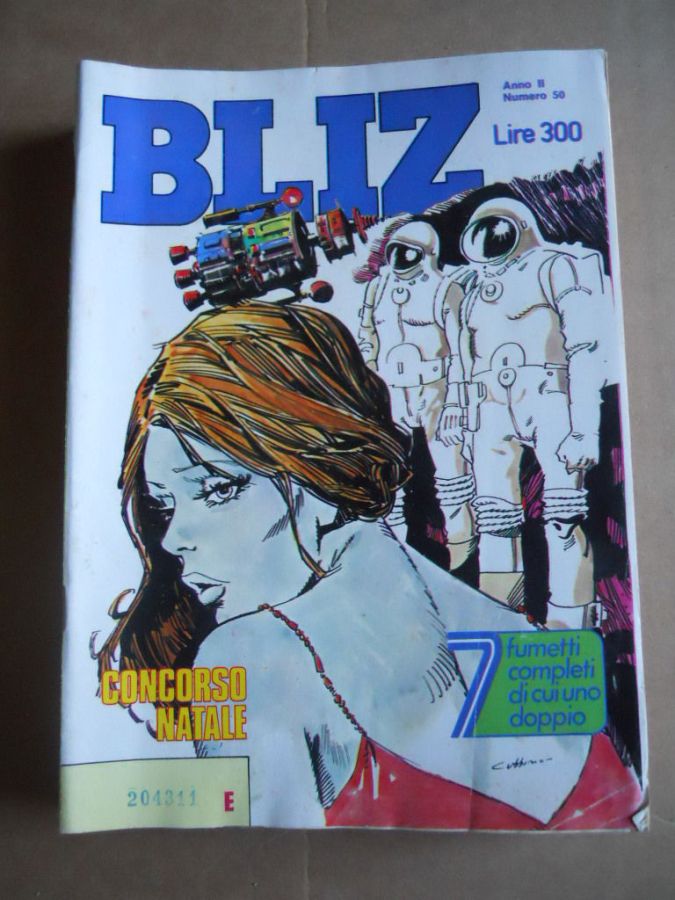 ALBO BLITZ magazine side cover Issue 50   1978