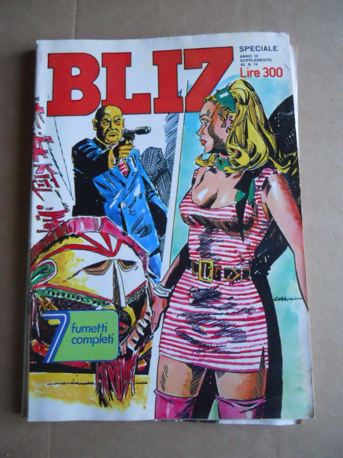 ALBO BLITZ magazine side cover Issue 14   1979