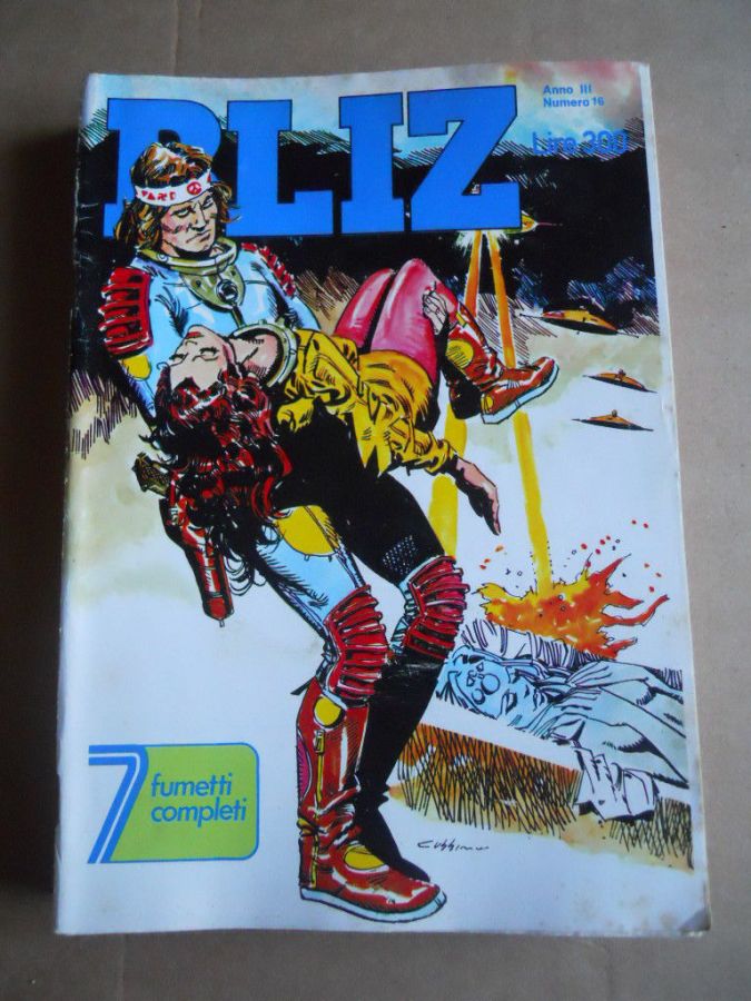ALBO BLITZ magazine side cover Issue 16   1979