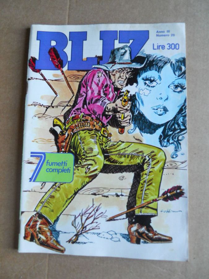 ALBO BLITZ magazine side cover Issue 20   1979