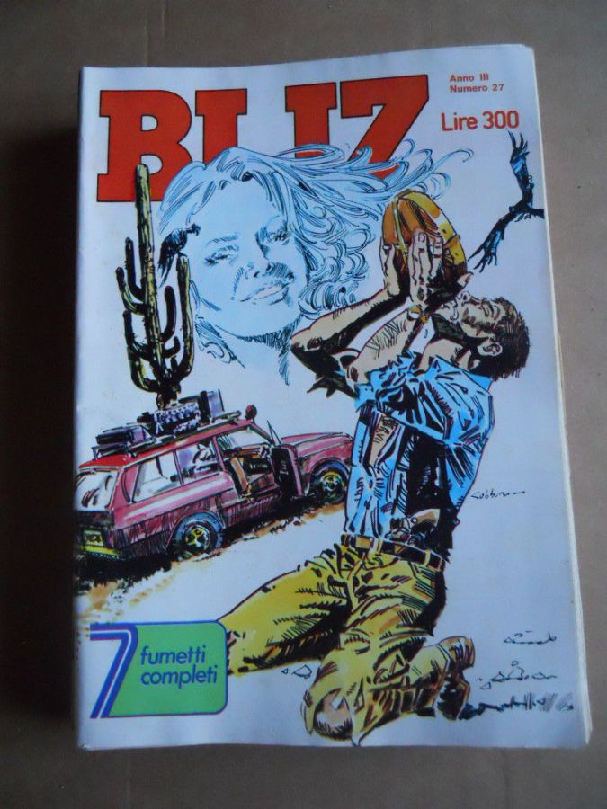 ALBO BLITZ magazine side cover Issue 27   1979