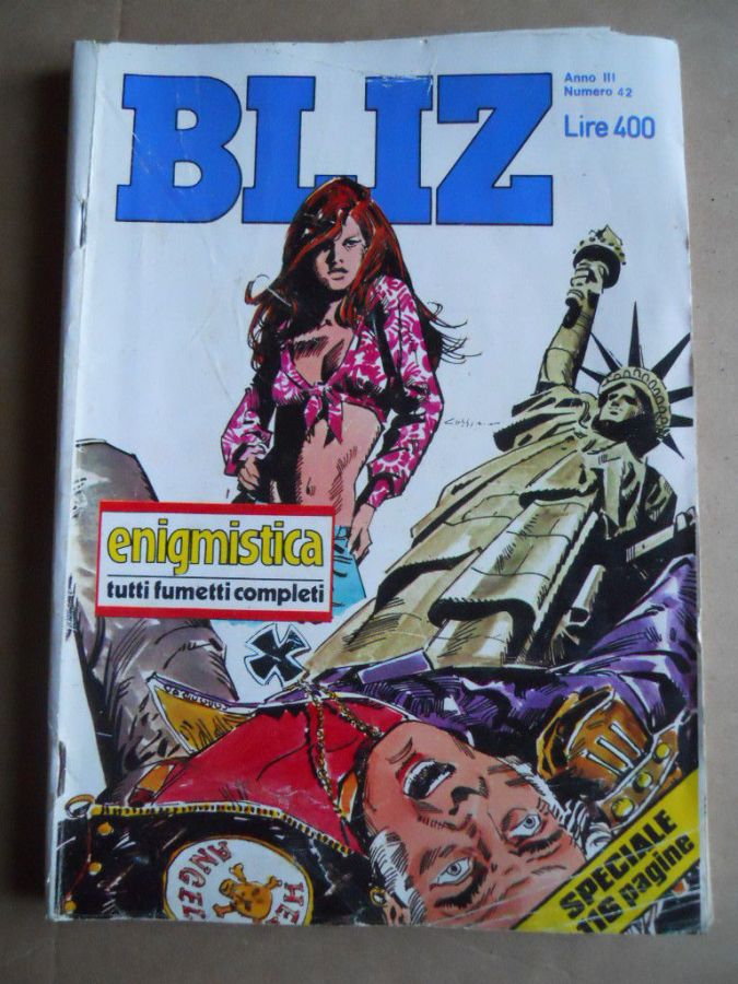 ALBO BLITZ magazine side cover Issue 42   1979