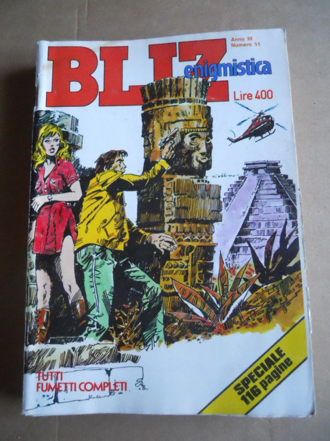 ALBO BLITZ magazine side cover Issue 51   1979
