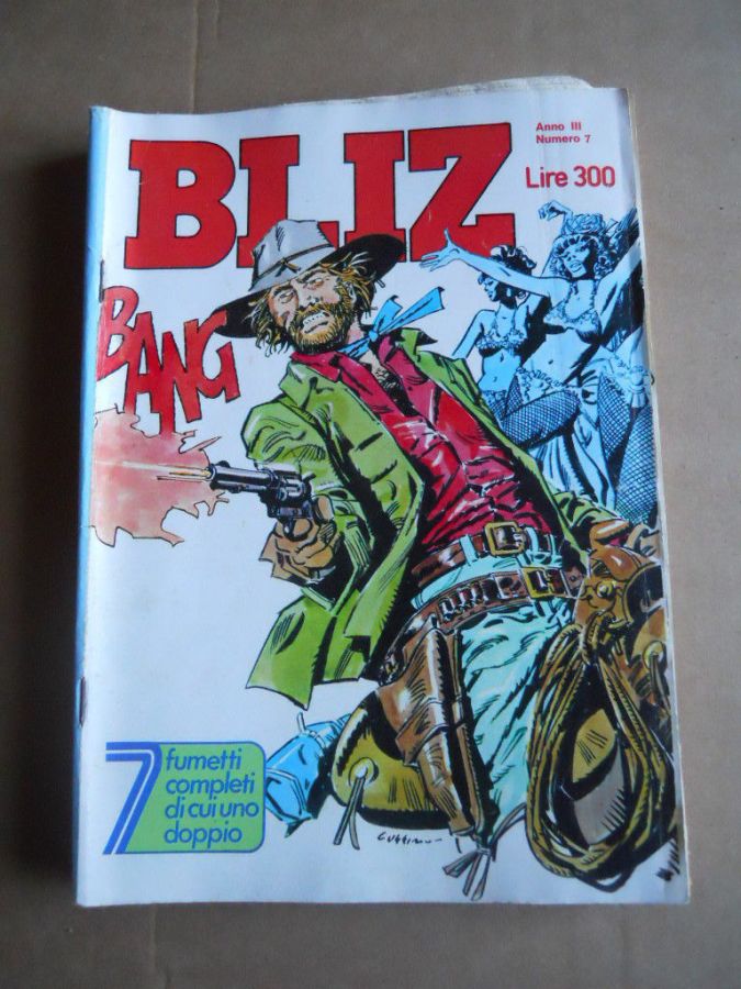 ALBO BLITZ magazine side cover Issue 7   1979