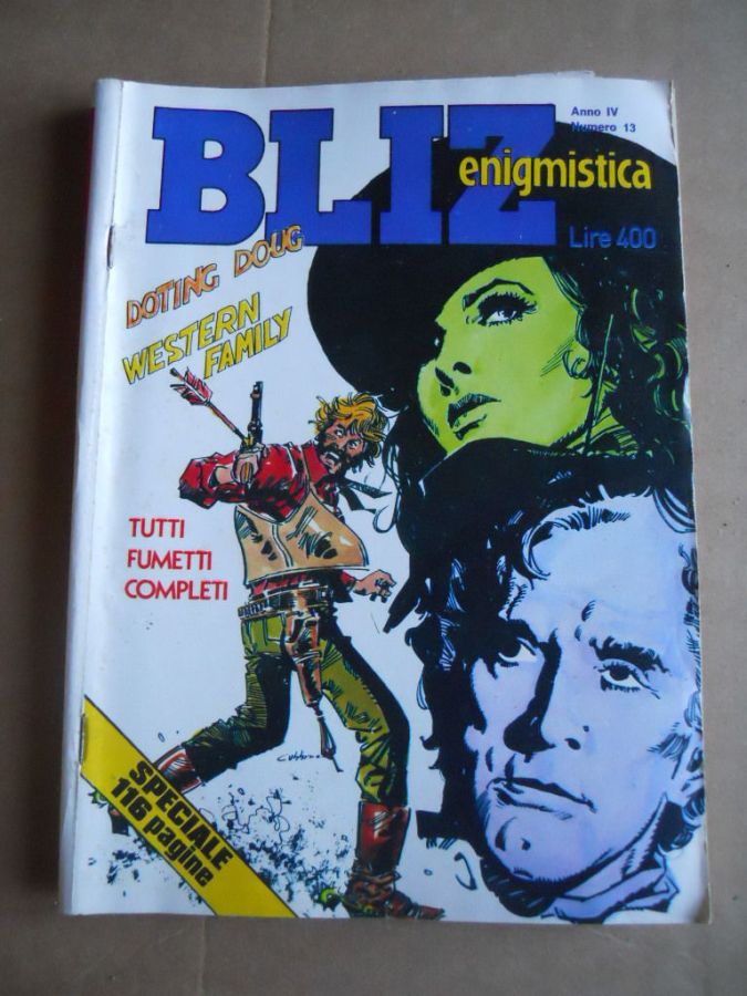 ALBO BLITZ magazine side cover Issue 13   1980