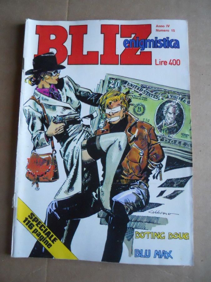 ALBO BLITZ magazine side cover Issue 15   1980
