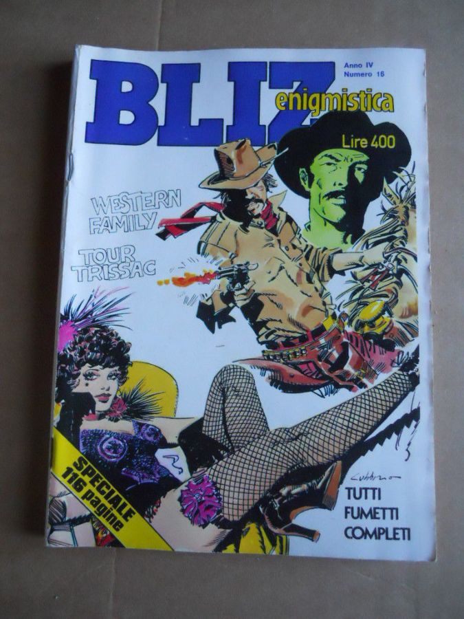 ALBO BLITZ magazine side cover Issue 16   1980