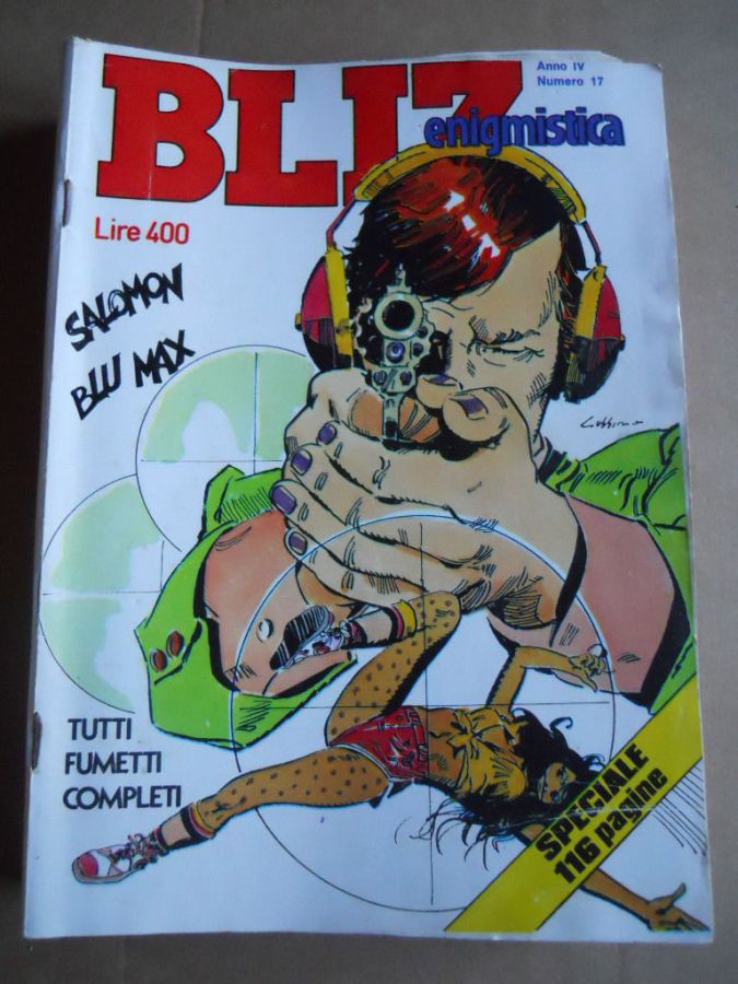 ALBO BLITZ magazine side cover Issue 17   1980