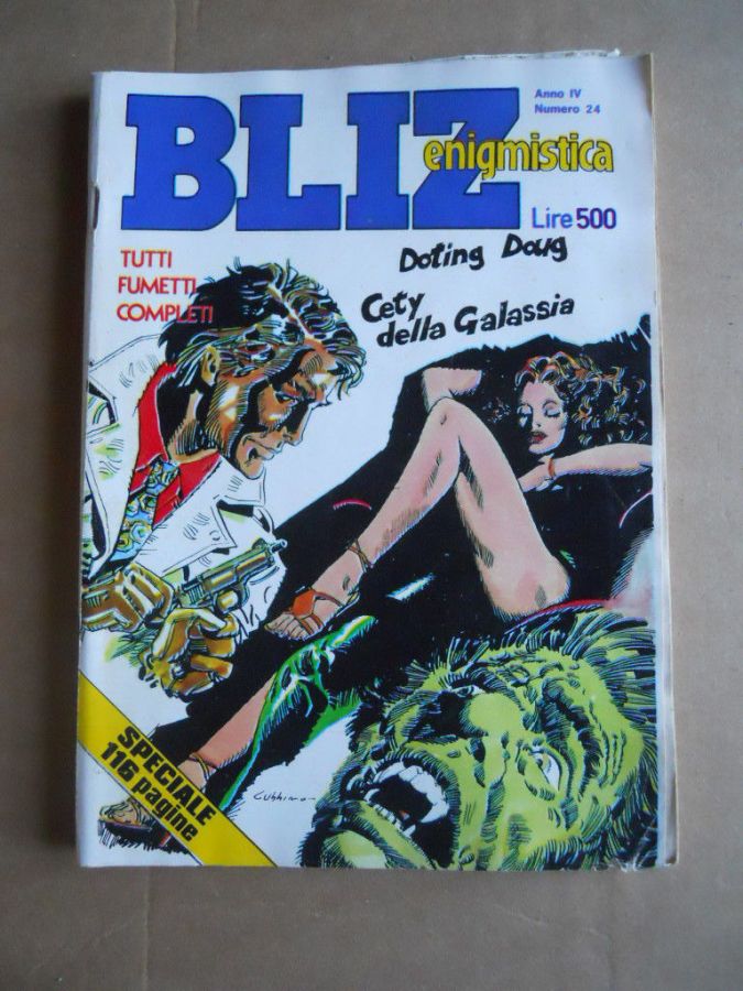 ALBO BLITZ magazine side cover Issue 24   1980