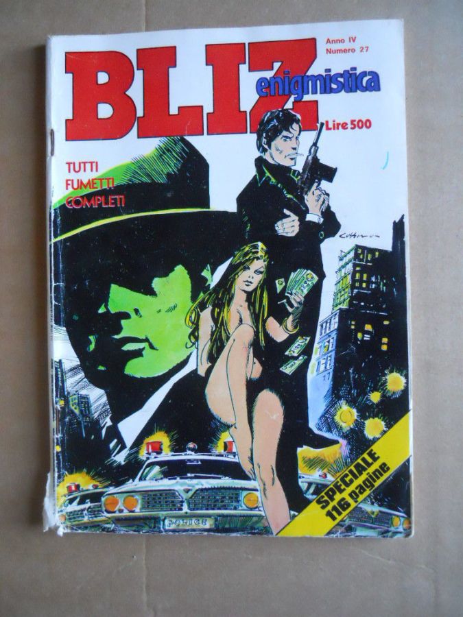 ALBO BLITZ magazine side cover Issue 27   1980