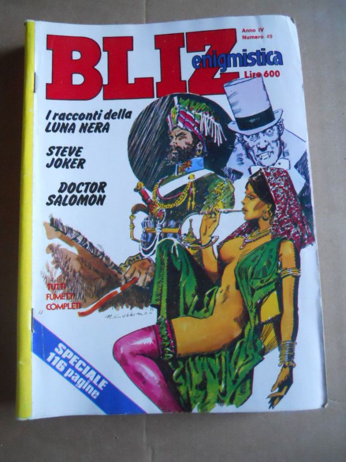 ALBO BLITZ magazine side cover Issue 49   1980