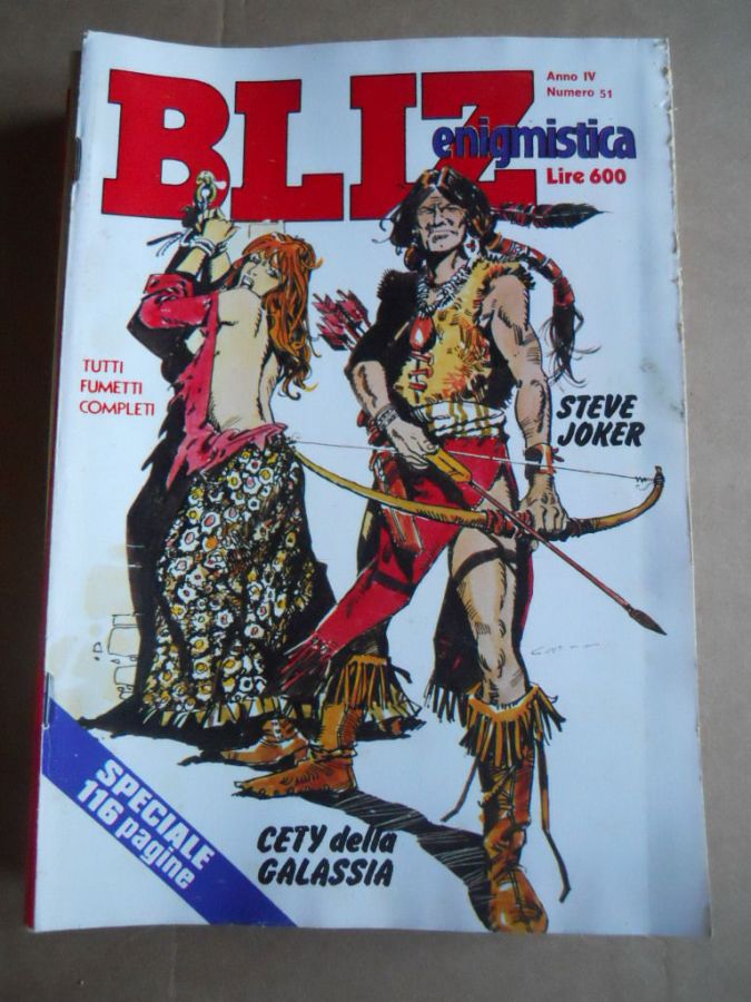 ALBO BLITZ magazine side cover Issue 51   1980
