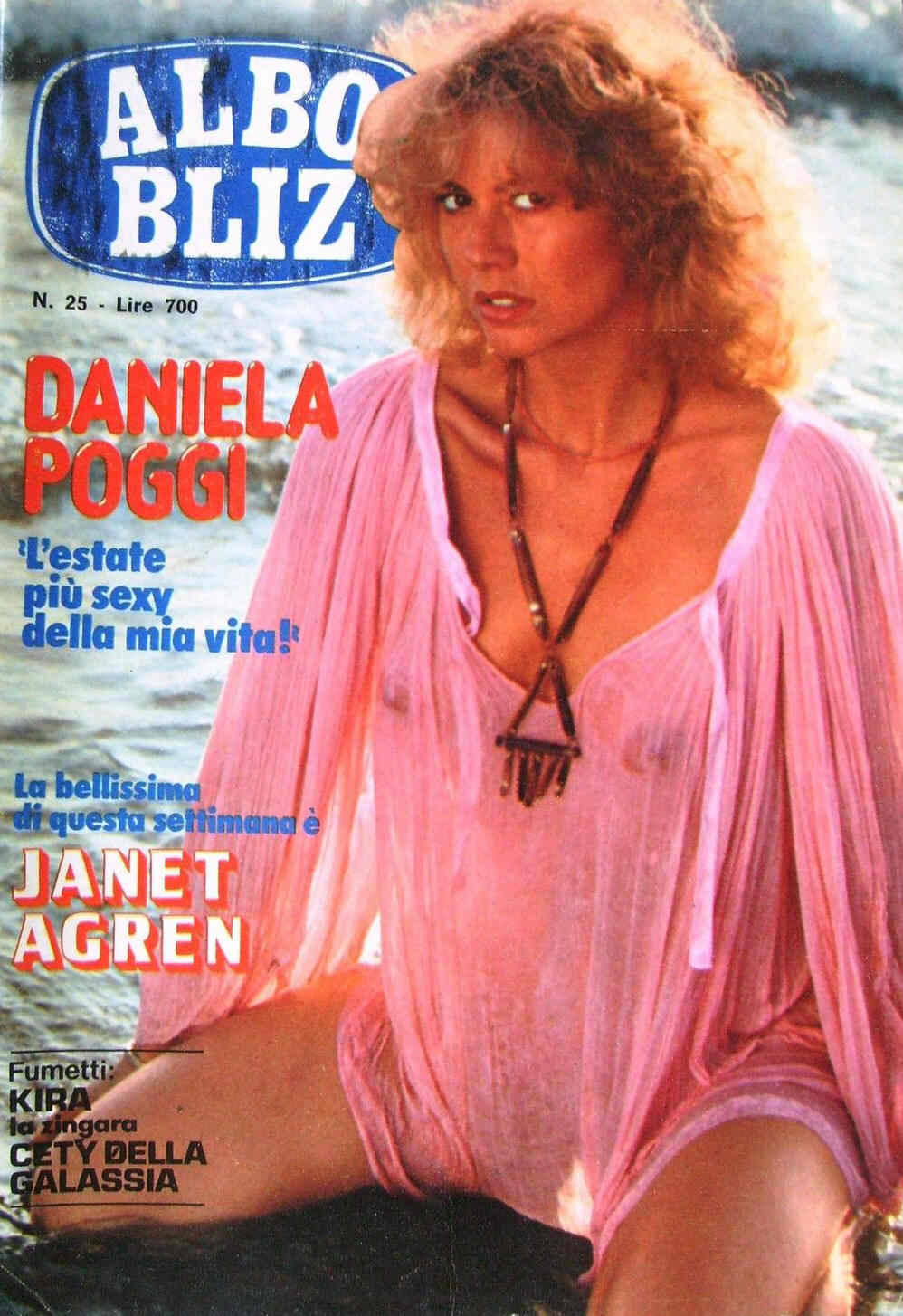 ALBO BLITZ magazine side cover Issue 25 24 June 1981