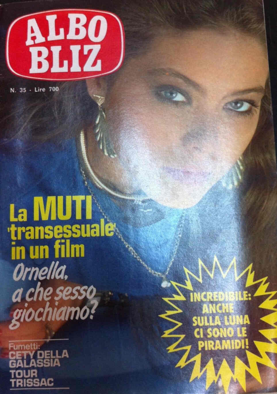 ALBO BLITZ magazine side cover Issue 35 2 September 1981