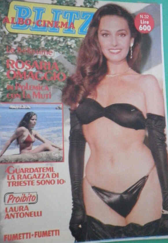 ALBO BLITZ magazine side cover Issue 32 10 August 1982