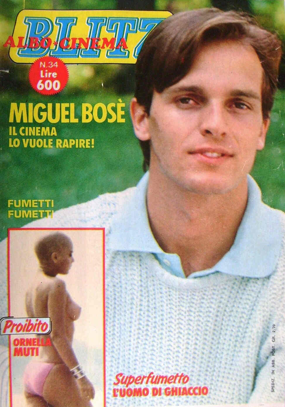 ALBO BLITZ magazine side cover Issue 34 24 August 1982
