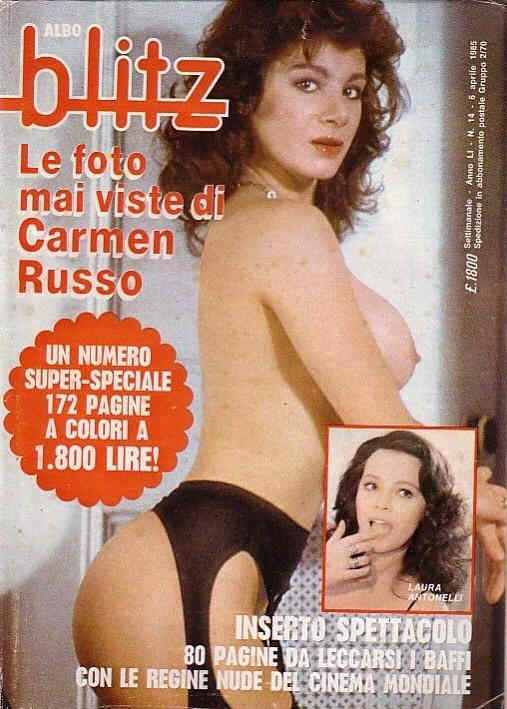 ALBO BLITZ magazine side cover Issue 14 6 April 1985