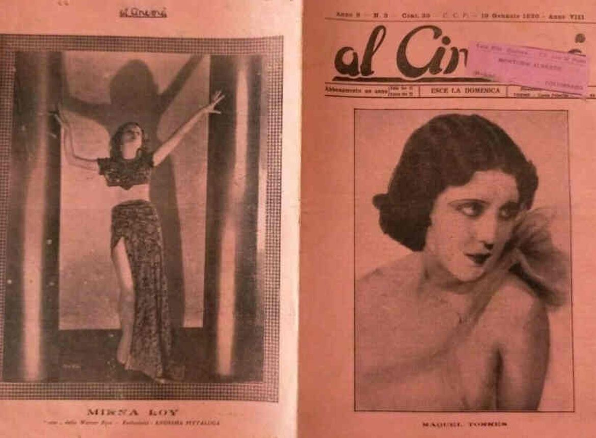 AL CINEMA magazine side cover Issue 3 19 January 1930