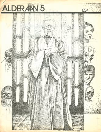 ALDERAAN magazine side cover Issue 5  July 1979