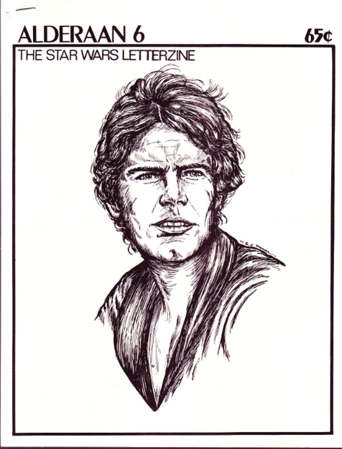 ALDERAAN magazine side cover Issue 6 October 1979