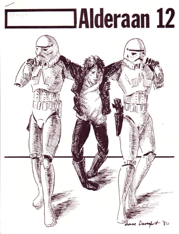 ALDERAAN magazine side cover Issue 12 30 April 1981