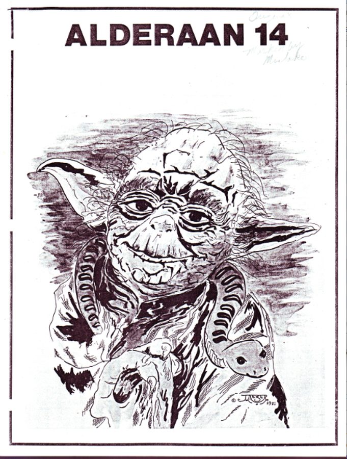 ALDERAAN magazine side cover Issue 14 15 August 1981