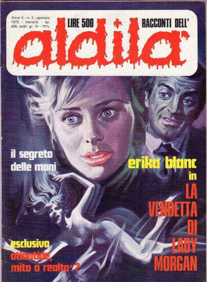 ALDILA (Italy) magazine side cover Issue 3  January 1976