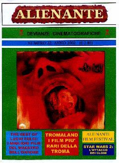 ALIENANTE magazine side cover Issue 22  