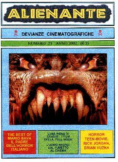 ALIENANTE magazine side cover Issue 23  