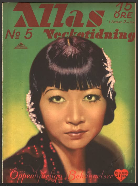 ALLAS VECKOTIDNING magazine side cover Issue 5 31 January 1932