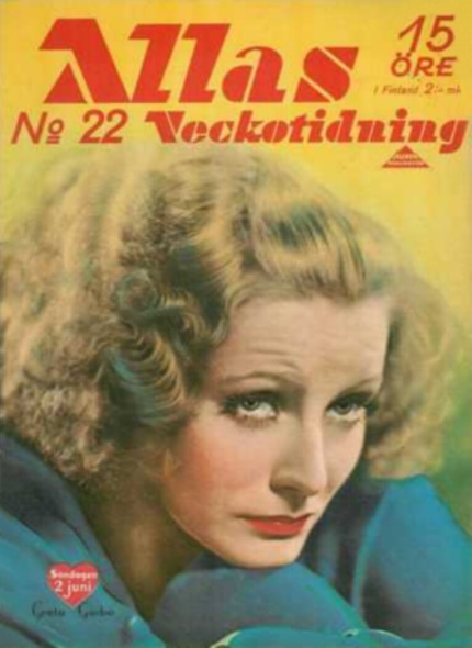 ALLAS VECKOTIDNING magazine side cover Issue 22 2 June 1935