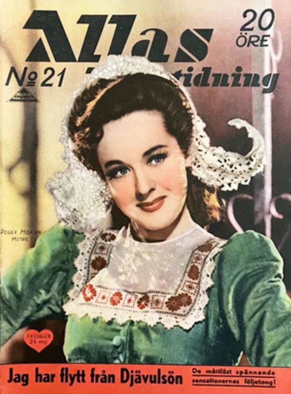 ALLAS VECKOTIDNING magazine side cover Issue 21 26 May 1944