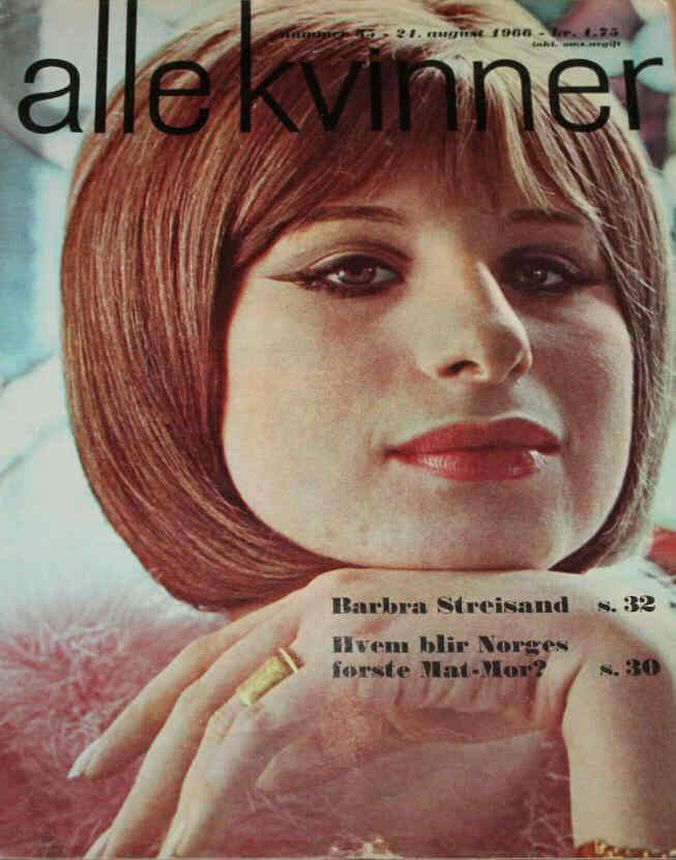 ALLE KVINNER magazine side cover 24 August 1966