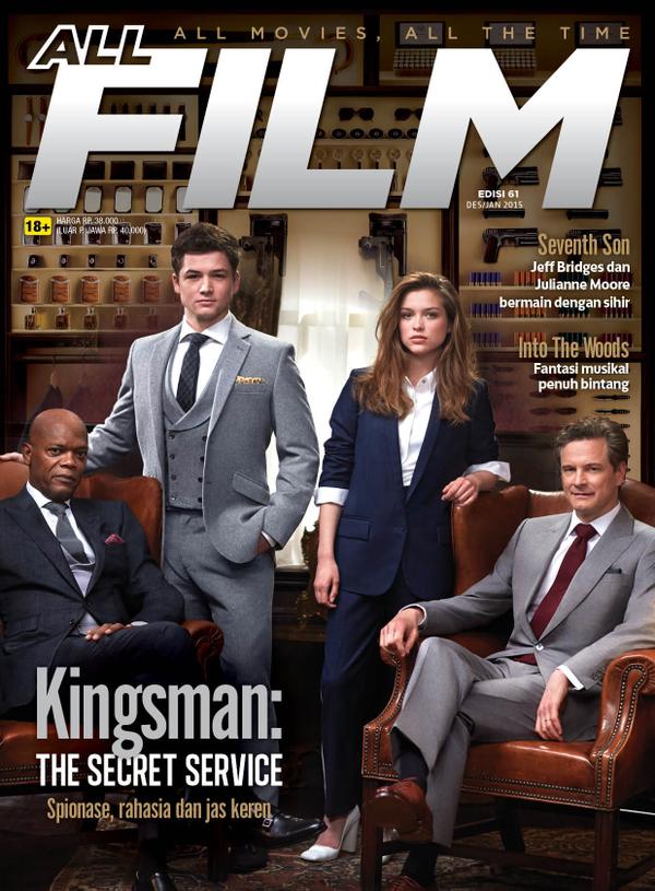 ALL FILM magazine side cover Issue 61 December 2014