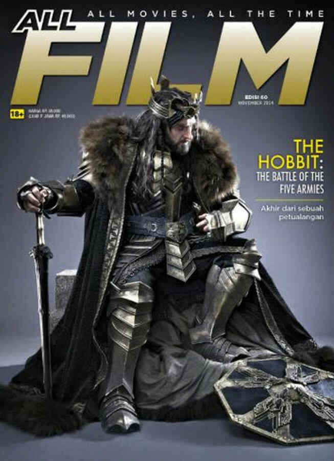 ALL FILM magazine side cover Issue 60 November 2014