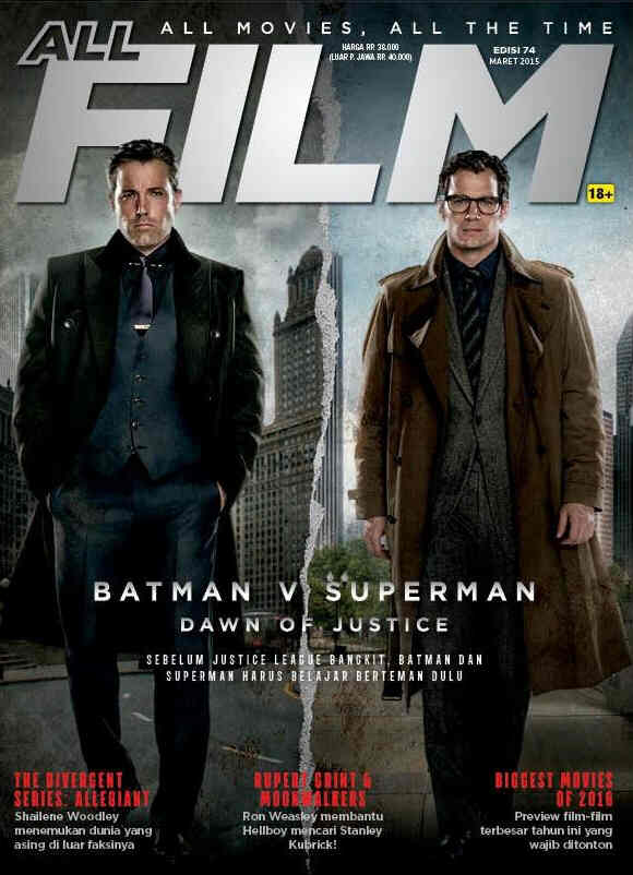 ALL FILM magazine side cover Issue 74 March 2016